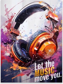 Fali Poszter Ifjúsági Zene Gyerekek Falikép Keret Nélkül 40x30