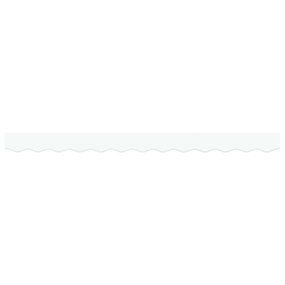 Napernyő Valance 3.5 m-es kerethez Fehér 3.3x0.2 m