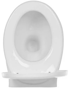 Cersanit MITO RED függesztett WC csésze 35,5x52cm + WC ülőke polipropilén, fehér, TK001-012