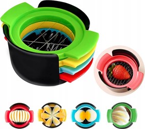 Eper Sajt szeletelő 4 az 1-ben rozsdamentes acélból