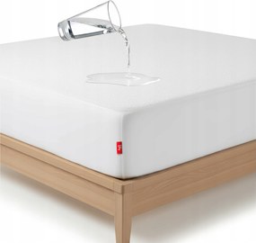 Vízálló Lepedő Gumival 90X200 Vízlepergető Vízhatlan Fehér