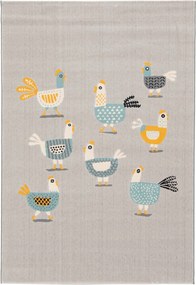 Gyerekszőnyeg Home Art Kids Canvas rókagomba 120x170