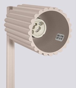 Szürkésbarna fém asztali lámpa (magasság 43 cm) Gleam – Sollux