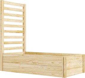 Outsunny Négyzet Fából Készült Kert Edény Rács 115 x 60 x 110 cm Természetes Fa Hatással | Aosom