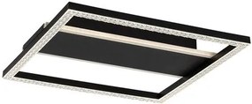 RÁBALUX 71373 DONYA Modern LED Mennyezeti Lámpa Fekete IP20