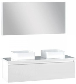 Elois White 120 1 fiókos komplett fürdőszobabútor