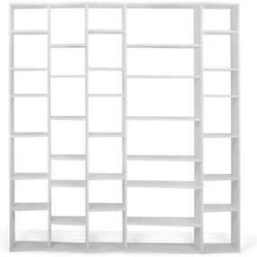 Fehér könyvespolc 216x224 cm Valsa – TemaHome