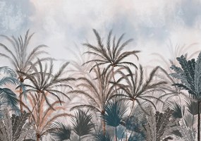 Fotótapéta trópusi pálmafák m2