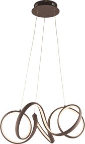 ENDON 81889 SYNERGY Modern Led Függesztett Lámpa Fehér, Kávé LED IP20
