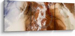 Kép - Márvány absztrakció (órával) (90x30 cm)