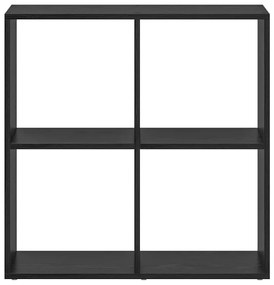 Könyvespolc Musta tammi 69.5 x 29 x 69.5 cm Faanyag