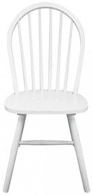 2 darab fehér tömör gumifa étkezőszék