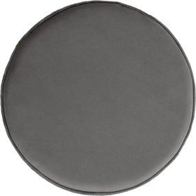 Ring puff - tölgy gyűrű - L49 - petrolszürke bársony R