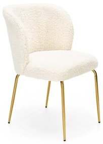 K474 szék krém/arany