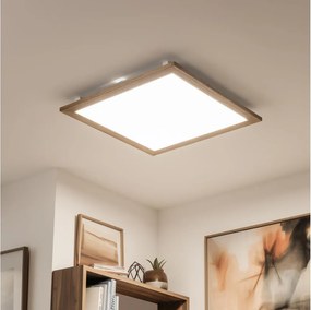 Eglo - LED felületre szerelhető panel SALOBRENA LED/31W/230V barna