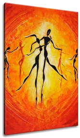 Gario Kézzel festett kép Gyönyöru tánc Méret: 70 x 100 cm