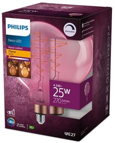 LED Dimmelhető izzó Philips DECO G200 E27/4,5W/230V 1800K
