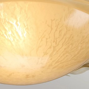 ELSTEAD OV-F-IV-GOLD OLIVIA Klasszikus Mennyezeti Lámpa Fehér, Ekrü, Arany E27 IP20