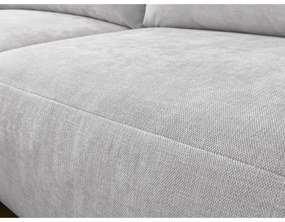 Világosszürke sarokkanapé Aden – Bobochic Paris