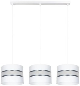 Csillár zsinóron CORAL 3xE27/60W/230V fehér