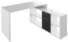 Számítógépasztal Noe new (fehér + fekete). 808612
