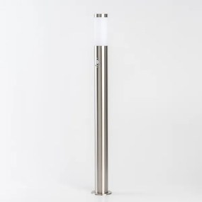 BRILAGI - Kültéri lámpa mozgásérzékelővel ELIA 1xE27/20W/230V IP44 100 cm króm