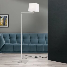 Orion Stl 12-1187/1 - Állólámpa CARLTON 1xE27/40W/230V fehér/matt króm