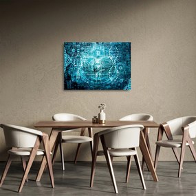 Kép - Genetika (üvegen) (70x50 cm)