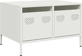 vidaXL fehér hidegen hengerelt acél TV-szekrény 68 x 50 x 43,5 cm