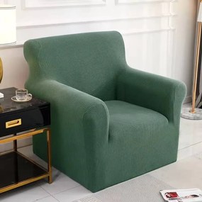 Klasszikus FotelHuzat (enyhén vízlep., zöld)