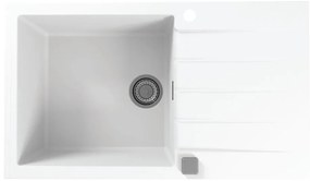 ALVEUS 1132027 - Mosogató CADIT 86x50 cm gránit/fehér