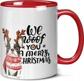 Karácsonyi Bögre Ajándék Francia Bulldog