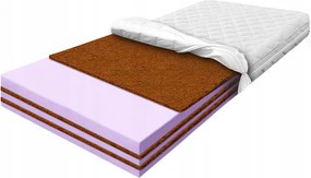 Habszivacs matrac 130x170 ortopéd kemény H5 antiallergén 18 cm