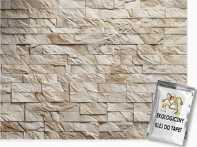 FotĂłtapĂ©ta KĆ Fal TĂ©gla Barna HĂĄlĂłszoba Nappali TapĂ©ta Flizelina 150x105