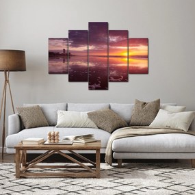 Kép - Strand naplementében (150x105 cm)