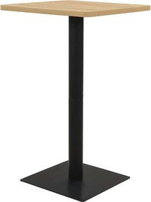 vidaXL tölgyfa színű bisztróasztal 78,5 x 78,5 x 107 cm