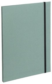 Zöld karton rendszerező Paulina Canvas Paper Laminate A5 – Bigso