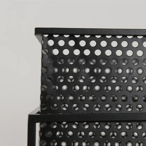 Virágtartó állvány, fekete, MELOI TYP 1