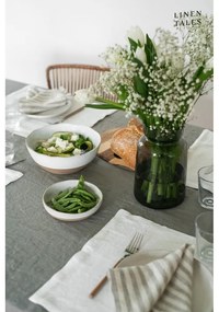 Len asztalterítő 140x300 cm Khaki – Linen Tales