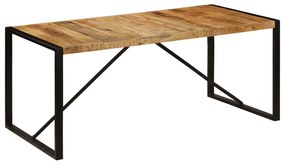 Tömör mangófa étkezőasztal 180 x 90 x 75 cm