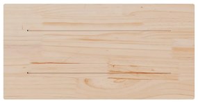 2 db tömör fenyőfa téglalap alakú asztallap 70 x 35 x 2,5 cm