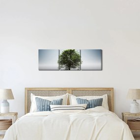 Kép - Magányos fa (órával) (90x30 cm)