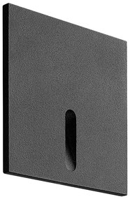 Rabalux 71171 - LED Lépcsőmegvilágító BOVEN LED/3W/230V fekete