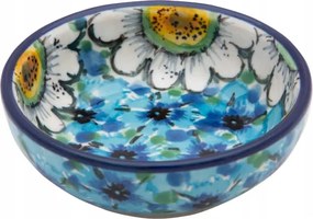 Tálka 9 cm Ceramika Artystyczna Boleszláv egyedi U4736 Liana Virágok