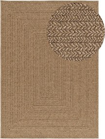 Natúr színű kültéri-beltéri szőnyeg 200x290 cm Acra – Universal