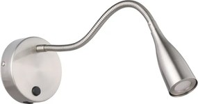 Eglo 901783 - LED flexibilis fali lámpa USB-vel OLIVANDINO LED/3,8W/230V króm
