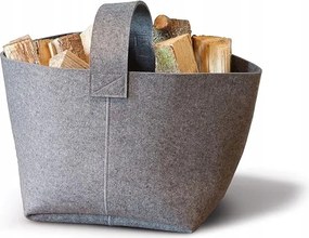 Filc Bevásárlótáska Fa Hordozóra 40 X 68 X 35 CM Szürke