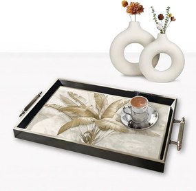 Üveg tálca, 38×24 cm – TPG9807