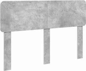vidaXL Fejtámla Beton Szürke 150 cm Faanyag
