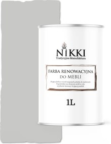 Konyhabútor Festék Szekrény Front Szürke Tejfehér RAL7047 Félmatt 1L